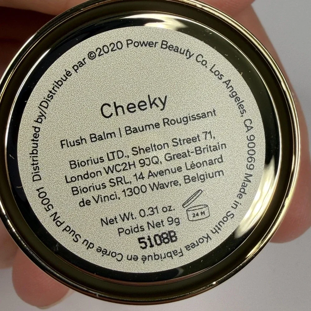 Merit Flush Balm Cheek Color Cheeky 0.31oz Vegan Clean Blush Tint New Boxed